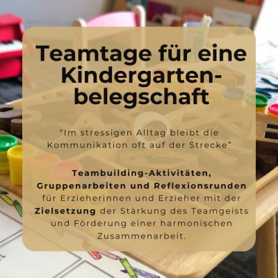 Seminarangebot Teamtage Kindergarten